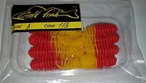 Силікон Джміль 3" сьедобный "Gold fish" color 1/3