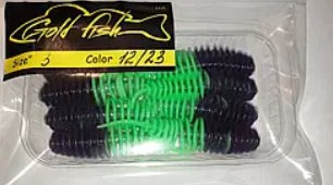 Силікон Джміль 3" сьедобный "Gold fish" color 12/23