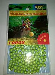 Ароматизована плавальна насадка Sevi (пінопласт) Горох міді
