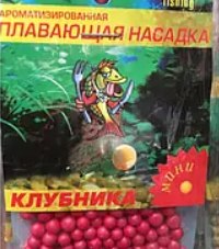 Ароматизована плавальна насадка Sevi (пінопласт) Полуниця міні