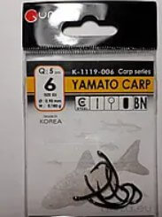 Гачки Gurza yamato carp № 6